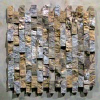 Brown Bidasar Mosaic, Natural Stone, Oman Marble