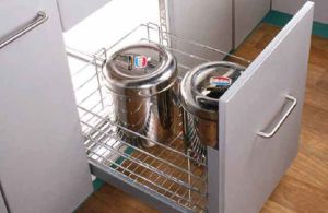 Stainless Steel Grain Trolley