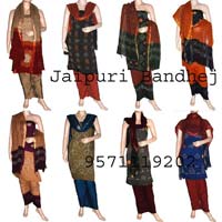 bandhej salwar suits