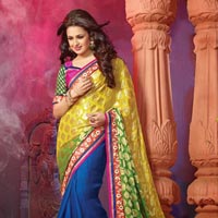 Indian Hand Work Designer Saree