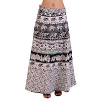 Rajasthani Cotton Wraparound Skirt