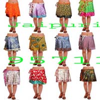 Silk Magic Wrap Skirts