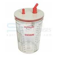 1500 Ml PC Suction Jar with Lid