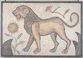 Lion Marble Mosaic