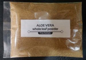 Aloe vera whole leaf powder