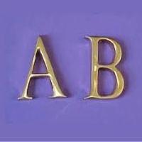 Brass Letters