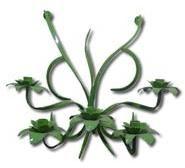 Iron Flower Wall Hanging