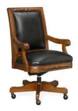 Wooden Executive Office Chair