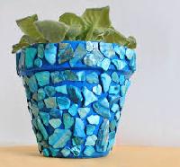 mosaic flower pots