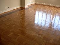 wooden parquet flooring