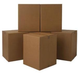 Brown Corrugated Box