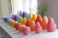 fruit shaped candles