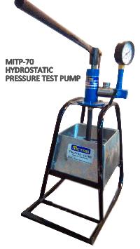 hydrostatic pressure test pump