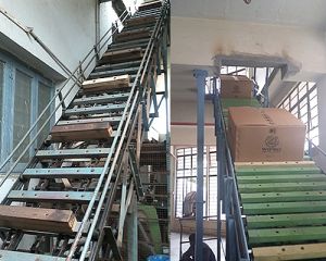 Inclined Slat Conveyor