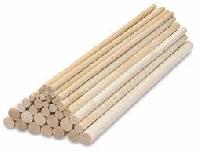 Wooden dowel rods