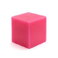 Red Square Pillar Candles