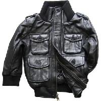 kids leather jacket