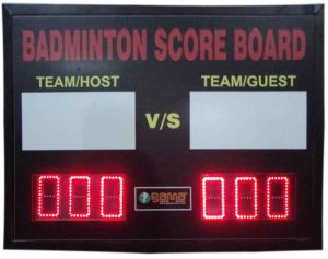 Badminton Scoreboard