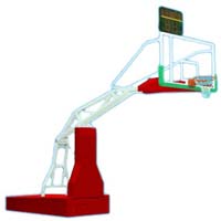 Electric-Hydraulic Basketball Stand