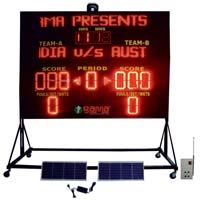 Solar Powered Multipurpose Electronic Led Scoreboard