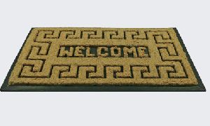 rubber moulded coir brush mats