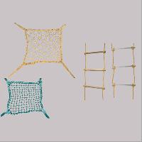 Wooden and Aluminium Safety Ropes Ladders