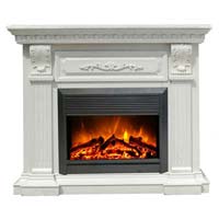 Electric Fireplace with Mdf Mantel Piece