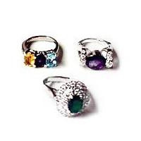 Gemstone Studded Rings
