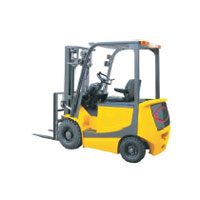 4 Wheel Electric Forklift Truck