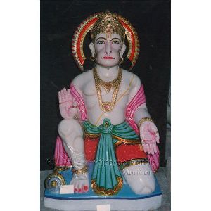 Marble Hanuman Statues