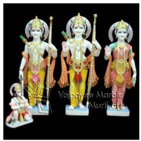 Marble Ram Darbar Statues