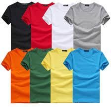 Mens Solid Plain T-Shirts