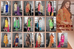 Chanderi Cotton Dress Material