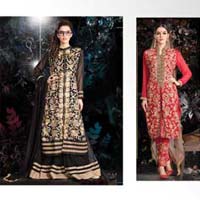 Latest Embroidery Long Salwar Kameez