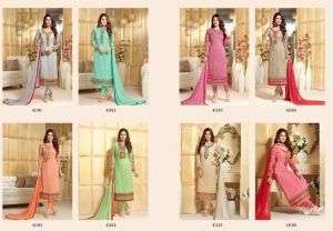 Lavina-41 Designer Latest Georgette Semistitched Salwar Suit