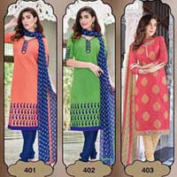 NISTHA VOL4- Latest Pattern chanderi Dress material