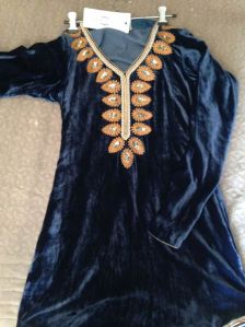 Designer Velvet Kurtis