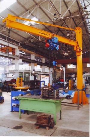 Pillar Mounted Jib Cranes