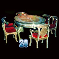 Meenakari Dining Table Set