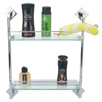 Glass Double Shelf