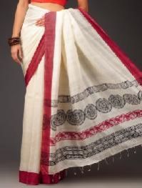 Block Printed Saree