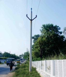 concrete poles