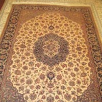 Wool Silk Carpet (4.5x7)