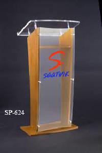 Wooden Podium, Acrylic Podium