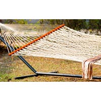 Polyester Rope Hammock-Oatmeal