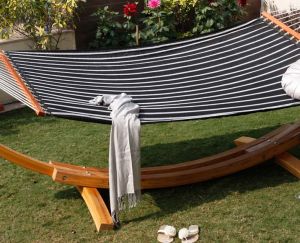 Quilted Hammock-Black & White