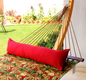Quilted Hammock-Red Floral