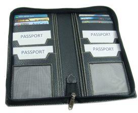 Essart PU leather family Passport Holder for 4 passport (200291)