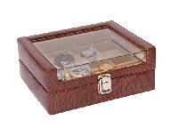 Essart PU Leather Watch Box (WC-T-03)Tan