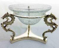 Antique Glass Stands